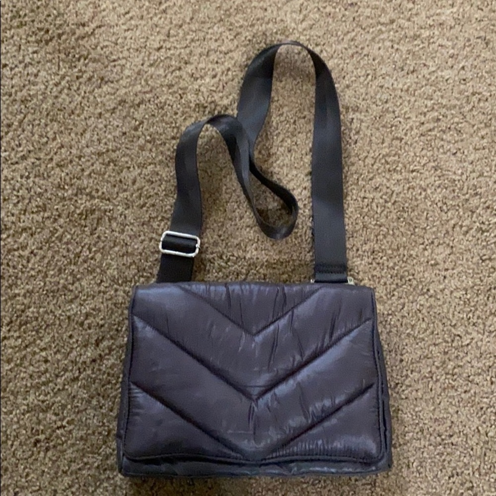 Down grey crossbody from Athleta